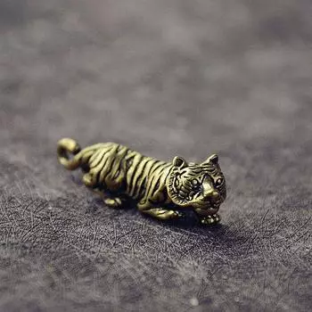 Украшения Украшения Домашний Офис Комната Животное Подарок Подвеска Фигурка Тигра Скульптура Брелки