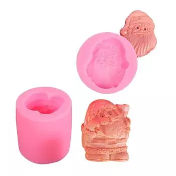 Украшения в виде бородатого Санта-Клауса из эпоксидной смолы, форма для ароматерапии, силиконовая форма, поделки своими руками, украшения для дома, литье A