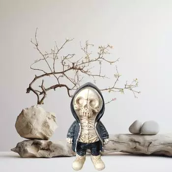 Украшения в виде черепа-призрака, креативные украшения для дома, создают странную атмосферу в доме, праздничные подарки