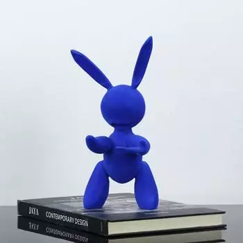 Украшения в виде робота-кролика, скандинавский креативный дом, отель, модель комнаты, гостиная, дизайнер детской комнаты, мультяшные мягкие украшения