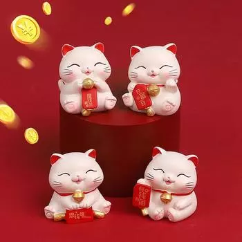 Украшения в виде счастливых кошек для автомобильной консоли или домашнего декора — идеально подходят для витрин магазинов и подарков на новоселье Ornament