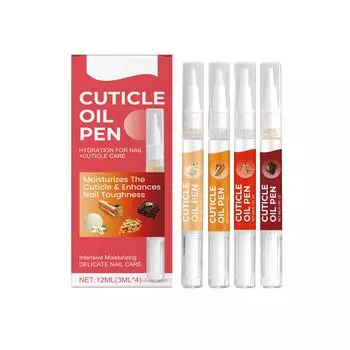 Укрепитель для ногтей подходит для ломких ногтей, укрепляет структуру ногтей, помогает уменьшить ломкость и шелушение, а также повышает прочность ногтей3 мл*4 красный