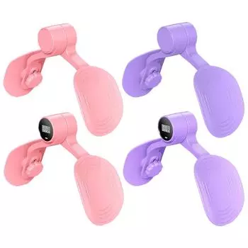 Укрепитель мышц тазового дна Тренажер для мышц тазового дна Нескользящий для занятий йогой в спортзале Pink