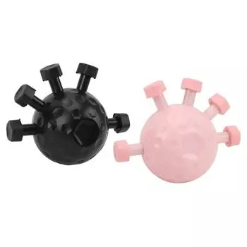 Укрепитель пальцев Тренажер для пальцев Уменьшение давления Укрепление гибкости пальцев Сила хвата Травма Black