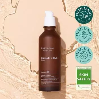 [Укрепление барьера] Marienmay Vitamin B5+Bifida Toner 120 мл, корейская косметика