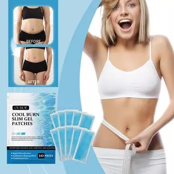 Укрепление и подтяжка ног с помощью ледяных пластырей для придания формы, массажа холодными компрессами для формирования идеальной фигуры