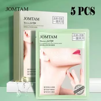 Укрепляющая маска для лица с ниацинамидом из козьего молока, увлажняющая, контролирующая жирность, укрепляющая, омолаживающая и улучшающая морщины маска для лица