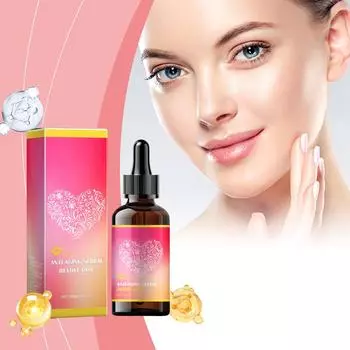 Укрепляющая сыворотка Укрепляющая и питающая кожу лица, эластичная кожа, нежная и гладкая увлажняющая сыворотка(30мл)