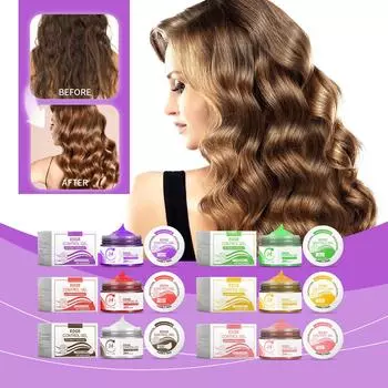 Укрепляющий гель для укладки, воск для укладки, разглаживает вьющиеся волосы, 24 часа, придает блеск, долго держится, подходит для всех типов волос, гель для укладки(1PC) One Size зелёный