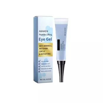 Укрепляющий гель для век, разглаживающий морщины, черные круги под глазами, укрепляющий увлажняющий и увлажняющий гель синий