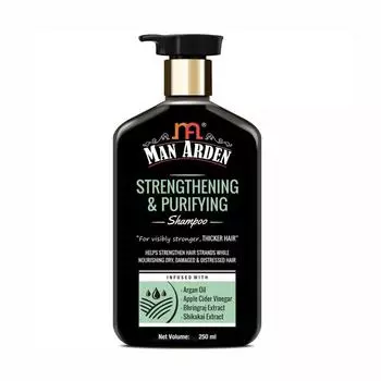 Укрепляющий и очищающий шампунь (250 мл), Strengthening & Purifying Shampoo, Man Arden