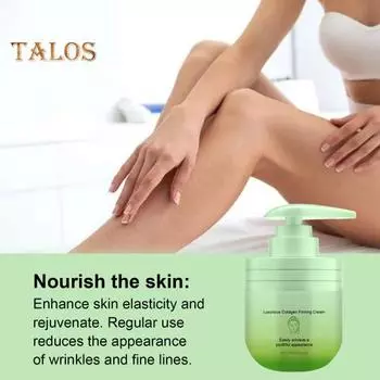 Укрепляющий коллагеновый крем 100 мл, лосьон для подтяжки кожи, увлажняющий крем против морщин для всех типов кожи, пептидная технология повышает выработку коллагена, безопасно A