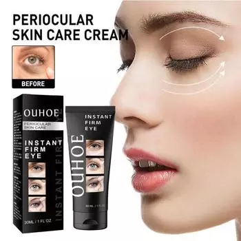 Укрепляющий крем для глаз, мгновенный подтяжка глаз, уменьшение темных кругов, мешков, увлажняющие кремы для глаз, легкая формула, омолаживающее средство против морщин для мужчин, женщин 30ML
