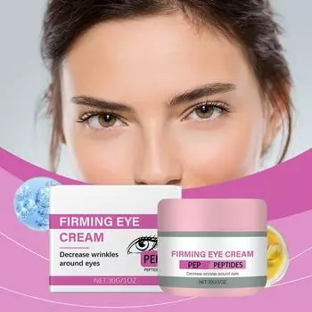 Укрепляющий крем для кожи вокруг глаз против морщин Упругий увлажняющий крем для кожи вокруг глаз Питает, увлажняет, подтягивает, придает эластичность и удерживает влагу в эластичной коже One Size