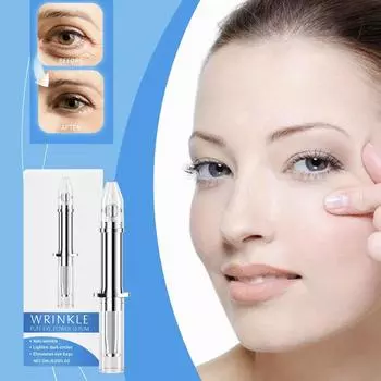 Укрепляющий крем для кожи вокруг глаз, уменьшает мелкие морщины, мешки под глазами, темные круги, 1 мл One size белый