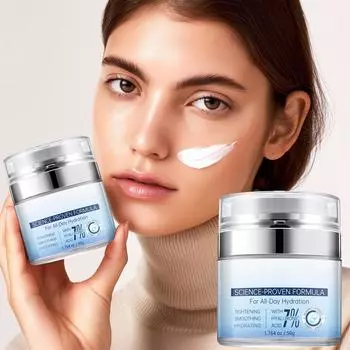 Укрепляющий крем для лица; Глубоко увлажняющий и увлажняющий крем длительного действия; Смягчает кожу и улучшает ее тон; Подходит как мужчинам, так и женщинам One Size белый