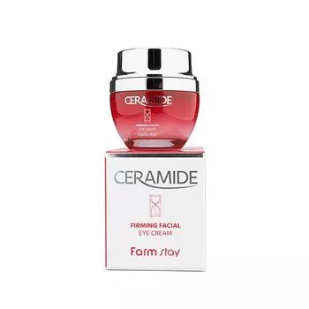 Укрепляющий крем для области вокруг глаз с керамидами,FarmStay Ceramide Firming Facial Eye Cream,50мл