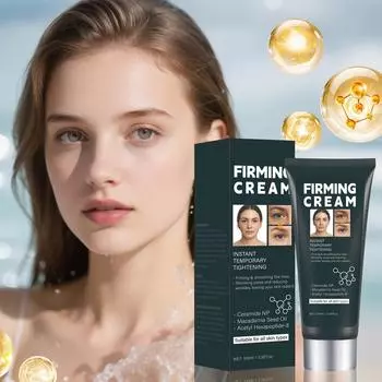 Укрепляющий крем и увлажняющий крем разглаживают мелкие морщинки, обеспечивая длительное увлажнение. One Size белый