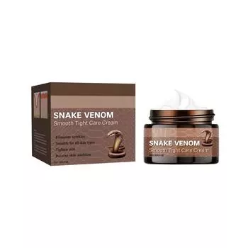 Укрепляющий крем «Змея» Укрепляющий увлажняющий крем для лица Разглаживает морщины Подтягивает кожу Укрепляет и хорошо выглядит на лице белый