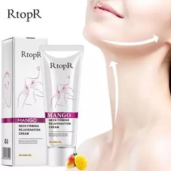 Укрепляющий омолаживающий крем для шеи «Манго», увлажняющая паста против морщин 40g