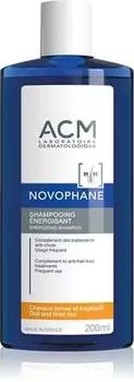 Укрепляющий шампунь ACM Novophane для ослабленных, склонных к выпадению волос. TU прозрачный
