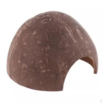 Укрытие естественный туннель для рыб, мелких животных, рептилий, орнамент террариума