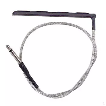 Укулеле EQ преобразователь Пьезо звукосниматель под седлом для 4-струнной гитары