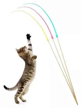 укус - это UYK Cat Cat Mouse Ultra 3 3 Снятие стресса [Сумасшествие! ! ] Игрушка, Мяч, Хвост, Легкий, Детали, Цвета, Силикон, Прочный,