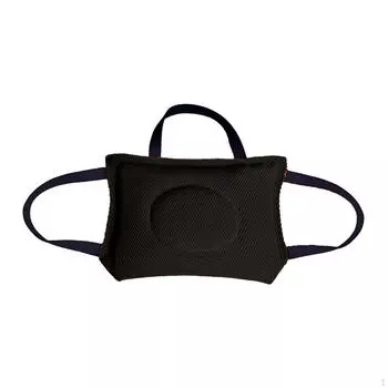 Укусная подушка для собак, интерактивный игровой инструмент, обучающая подушка для средних домашних животных чёрный