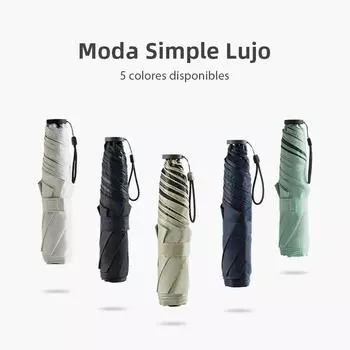 Ультра легкий складной зонт 111 г, защита от ультрафиолета, дорожный зонт от солнца, ветрозащитный, портативный компактный зонт из углеродного волокна