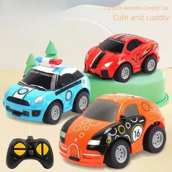 Ультра-миниатюрный профессиональный перезаряжаемый беспроводной прочный подарок для мальчика детская игрушка - МИНИ-машинка с дистанционным управлением without battery