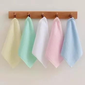 УЛЬТРА МЯГКИЕ Детские мочалки для купания Полотенца из бамбука Идеальные подарки для малышей Детские дорожные наборы для купания one size белый