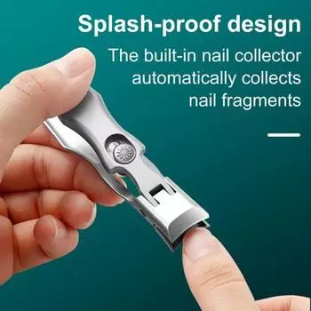 Ультра острые кусачки для ногтей для мужчин и женщин, профессиональные сверхпрочные кусачки для пальцев ног с пилкой-ловушкой, чистые для пожилых людей
