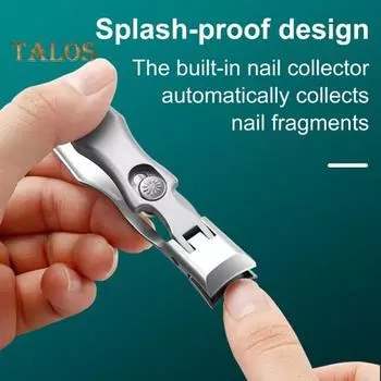 Ультра острые кусачки для ногтей для мужчин и женщин, профессиональные сверхпрочные кусачки для пальцев ног с пилкой-ловушкой, чистые для пожилых людей Multicolor