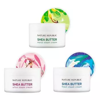 Ультра паровой крем Nature Republic Shea Butter 100 мл - 3 типа #MOIST 1PCS