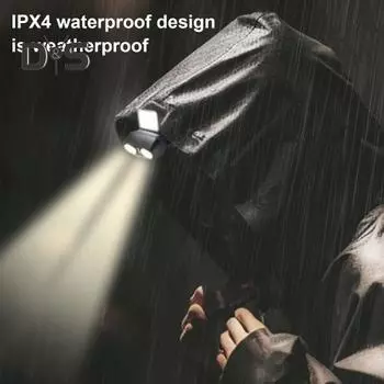 Ультра-яркий светодиодный налобный фонарь с 5 регулируемыми режимами освещения, высокий люмен, водонепроницаемый портативный перезаряжаемый налобный фонарь синий