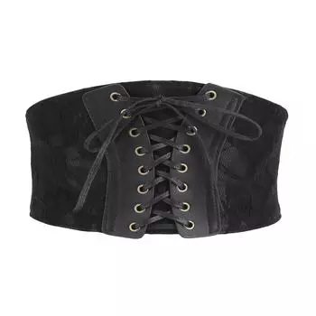 Ультра широкий эластичный пояс для женской верхней одежды, украшение на платье, кружевной пояс на талию, эластичный, большой размер 70cm бездна