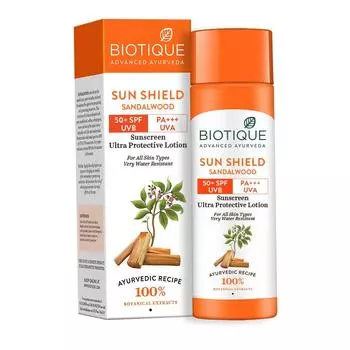 Ультра успокаивающий лосьон для лица Bio Sandalwood с солнцезащитным кремом 50+ SPF UVA/UVB - 120 мл