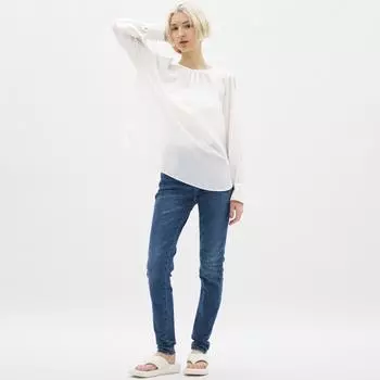 Ультраэластичные джинсы скинни GU by Uniqlo + удлиненная длина EC