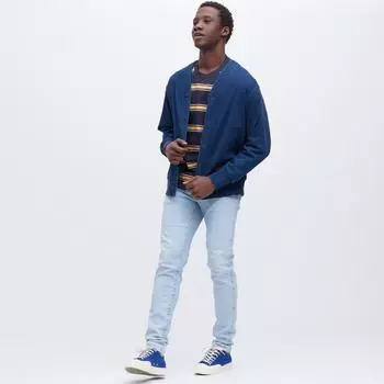 Джинсы Uniqlo Japan Ultra Stretch Skinny Fit 65 BLUE/27