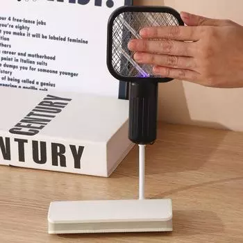 Ультрафиолетовая лампа USB Mosquito Swatter Mini Mosquito Killer Lamp Физическая ловушка для комаров Ракетка Лето