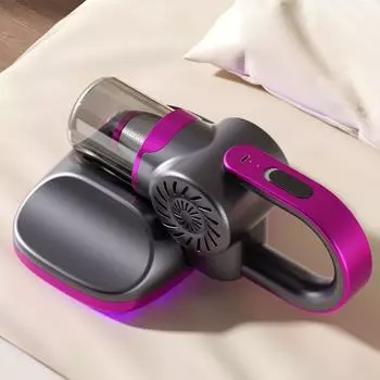 Ультрафиолетовый стерилизатор, перезаряжаемый домашний пылесос с высокой мощностью всасывания, беспроводной очиститель клещей English