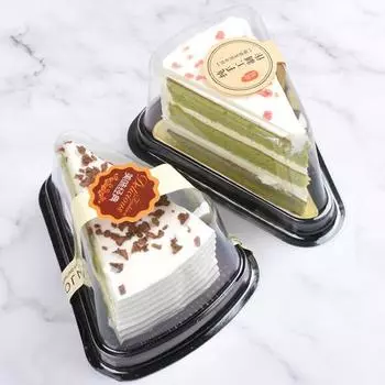 Ультралегкие маслостойкие принадлежности для выпечки, не содержащие BPA, одноразовый контейнер для слоеного торта, принадлежности для хлебобулочных изделий, коробка для кексов чёрный