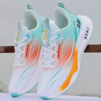 Ультралегкие мужские дышащие кроссовки для бега - летняя мягкая подошва и амортизация, повседневные спортивные кроссовки для молодежи 41