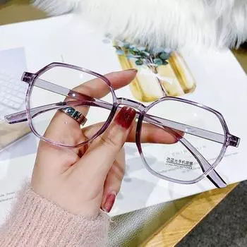 Ультралегкие очки для чтения изумрудно-зеленого цвета с антисиним дисплеем для молодых и старых очков Blue plastic box