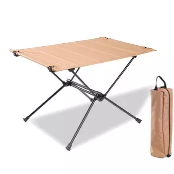 Ультралегкий портативный переносной стол, легкий, компактный, для хранения, кемпинга, на открытом воздухе [STEPSUNS Table] (Загар)