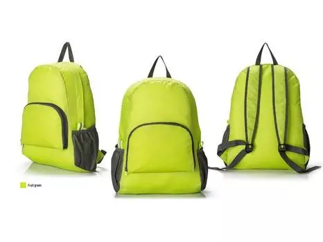 Ультралегкий водонепроницаемый складной альпинистский рюкзак для мужчин и женщин - Тонкий дизайн для летних путешествий 16L зелёный