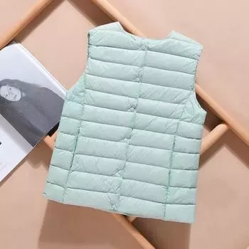 Ультралегкий женский жилет-пуховик, однобортный, без рукавов, женский жилет на утином пуху, теплая куртка с пуховой подкладкой S вино красного