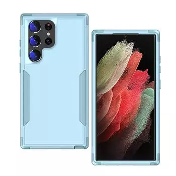 Ультраматовый двухслойный чехол для мобильного телефона S23 для Samsung Galaxy S23 Ultra 5g S 23 Plus, противоударные чехлы с защитой от пота for galaxy S23 ultra зелёный