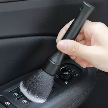 Ультрамягкая щетка для чистки автомобиля, супермягкая многоцелевая щетка для чистки салона автомобиля, для чистки кожаных сидений